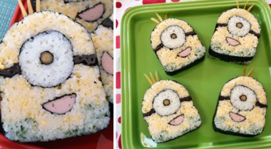 sushi-art-minions